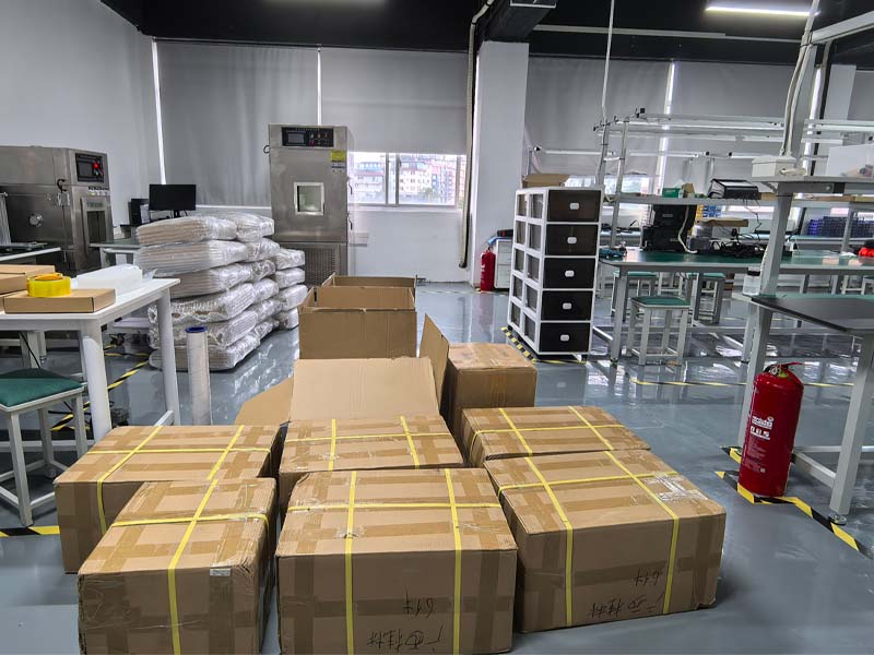 Goods packed and ready for shipment