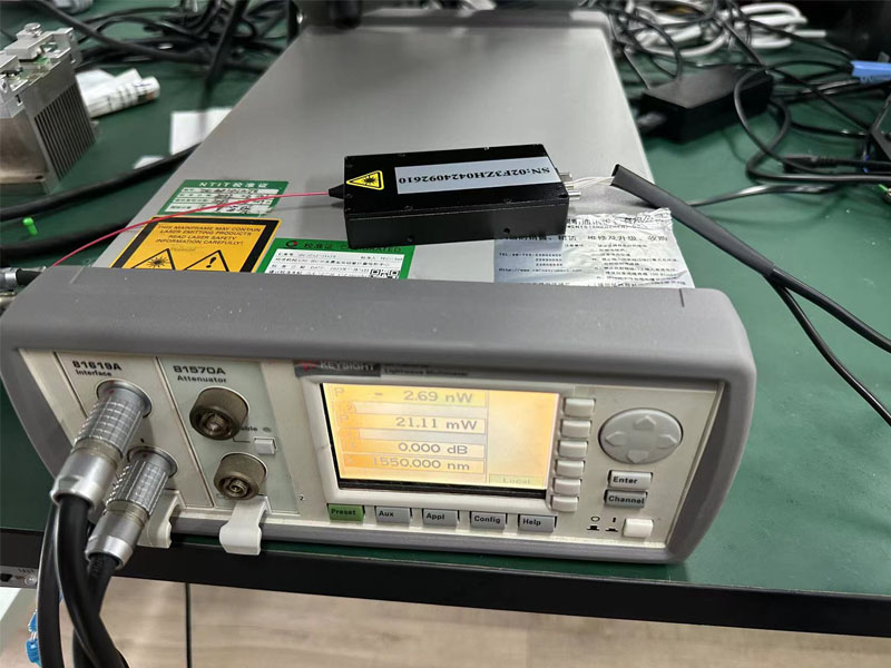 Laser Module Optical Power Testing