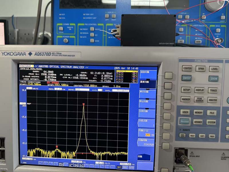 Laser Linewidth Testing
